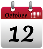 October 12 date